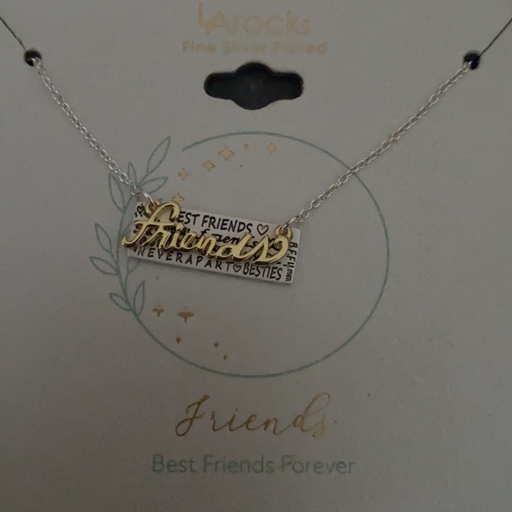 Friends 👯‍♀️Best Friends Forever Graffiti Necklace